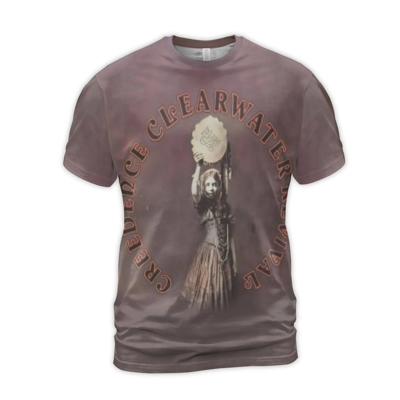 Creedence Clearwater Revival T-Shirt | Classic Rock Band Graphic All-Over Print | Premium Polyester Blend | Music Fan Gift an