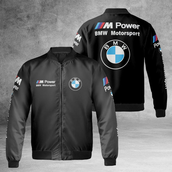 Motorsport Bomber Jacket | Performance Car Enthusiast Apparel | Durable Nylon Shell | Premium Gift for Automotive Fans