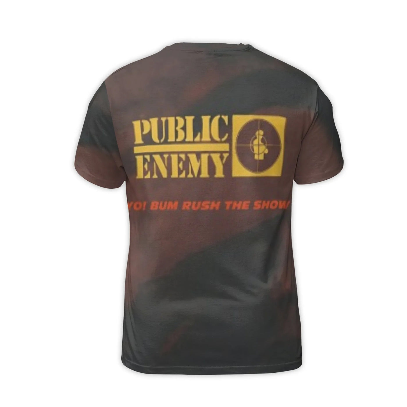 Public Enemy Yo! Bum Rush The Show T-Shirt | Vintage Hip Hop Album Cover Graphic | Premium Polyester Jersey | Iconic 90s Rap 