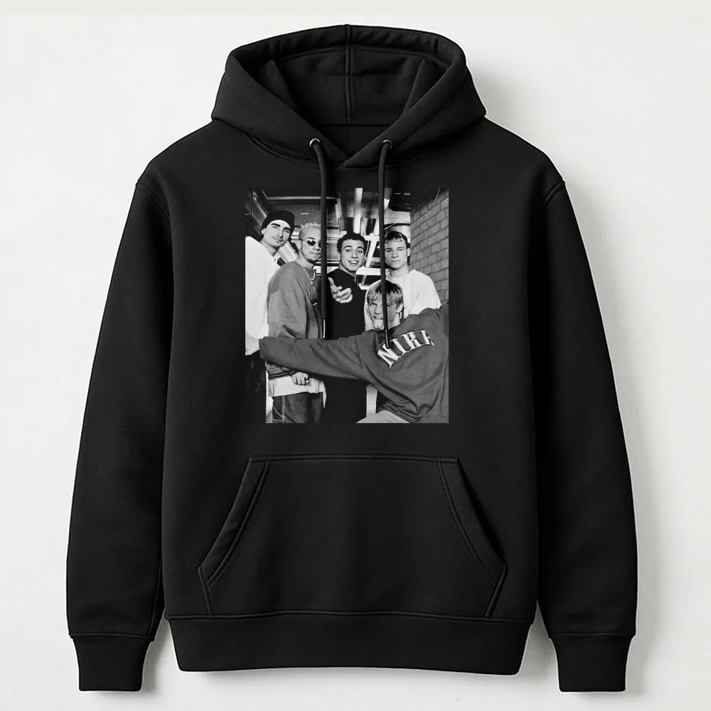 Backstreet Boys Hoodie | 90s Music Fan Graphic Apparel | Premium Cotton Blend | Nostalgic Boy Band Concert Gift for Men and W