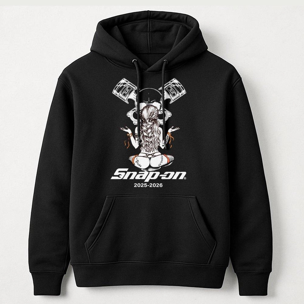 Mechanic Hoodie | Skull and Piston Graphic | Premium Cotton Blend | Gift for Car Enthusiasts and Gearheads