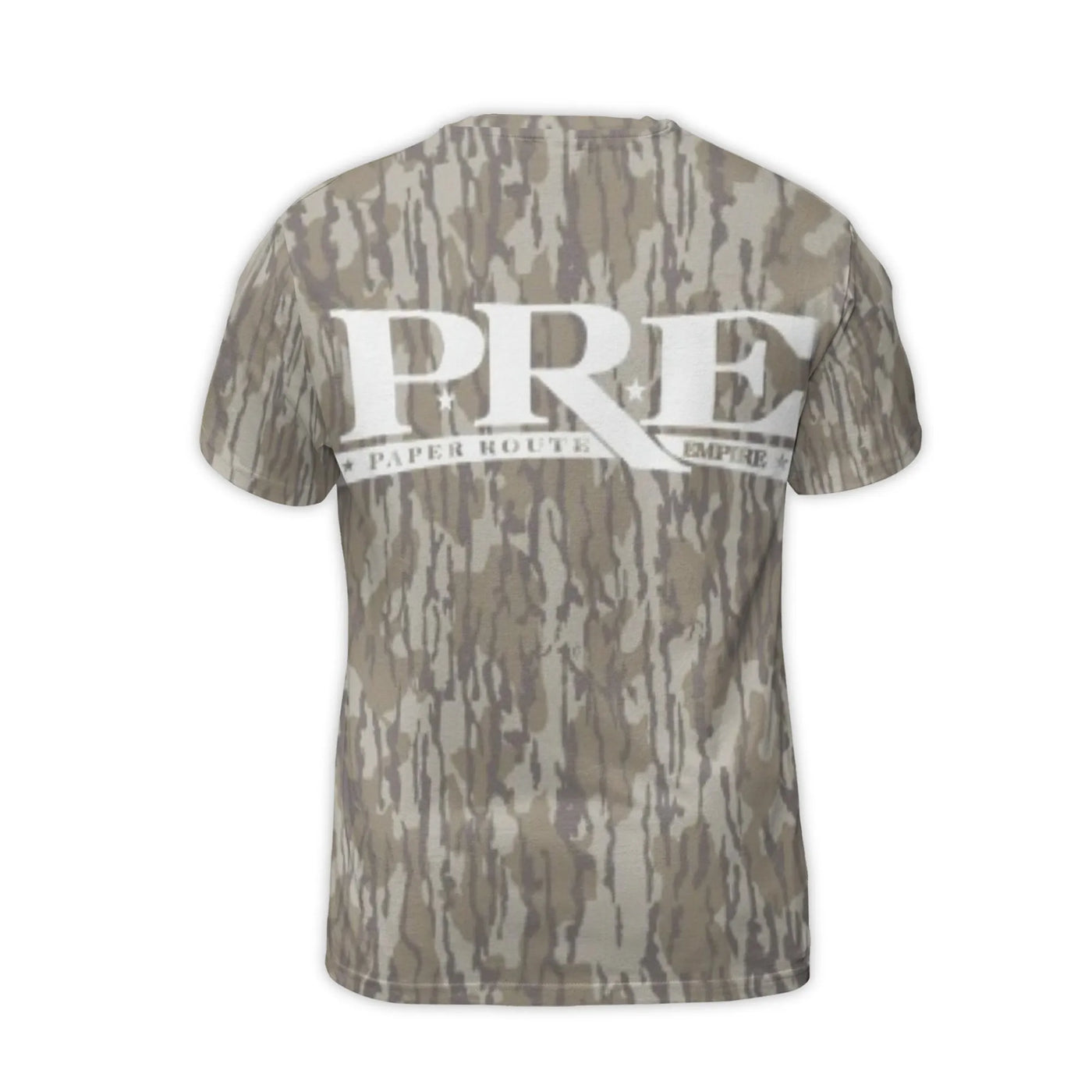 PRE Paper Route Empire T-Shirt | Camo Graphic Print Tee | Premium Polyester Spandex | Streetwear Gift for Fans