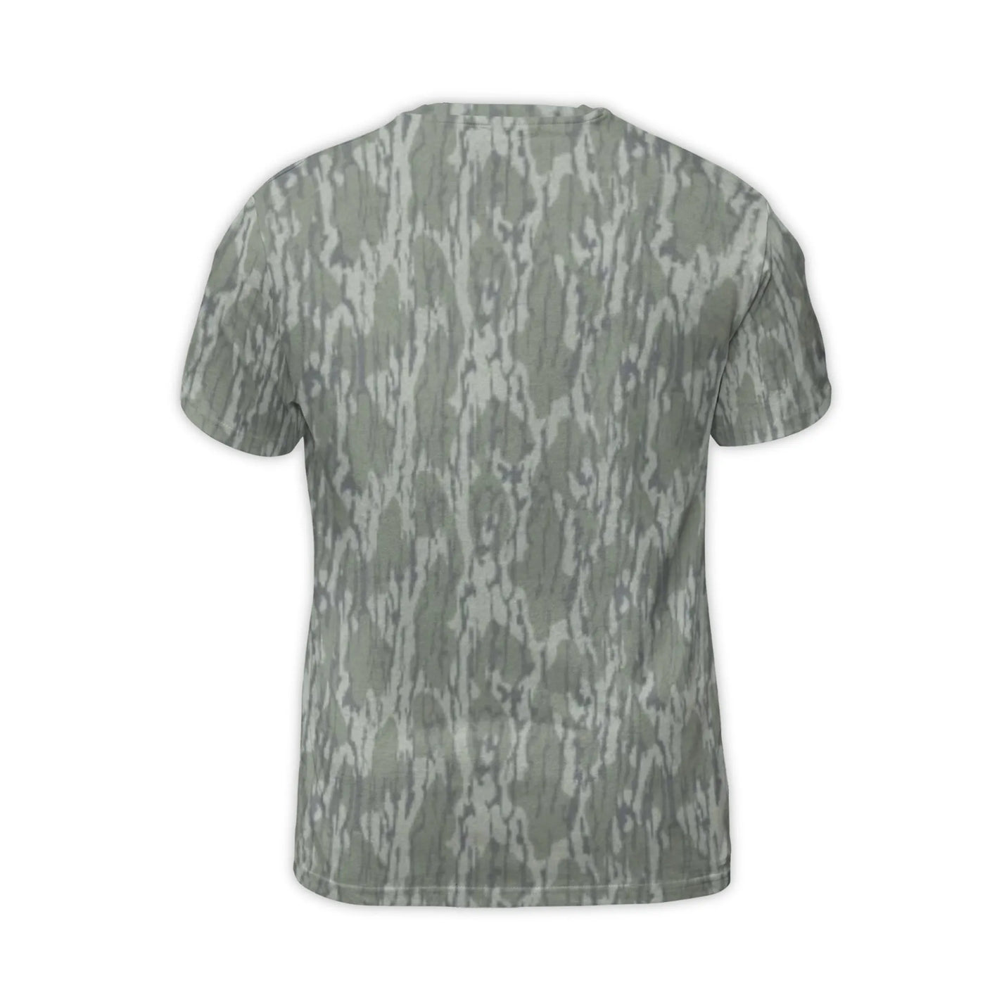 Marsh Camouflage 3D T-Shirt | Vintage Waterfowl Print All-Over Graphic Tee | Soft Polyester Blend | Premium Gift for Hunters 